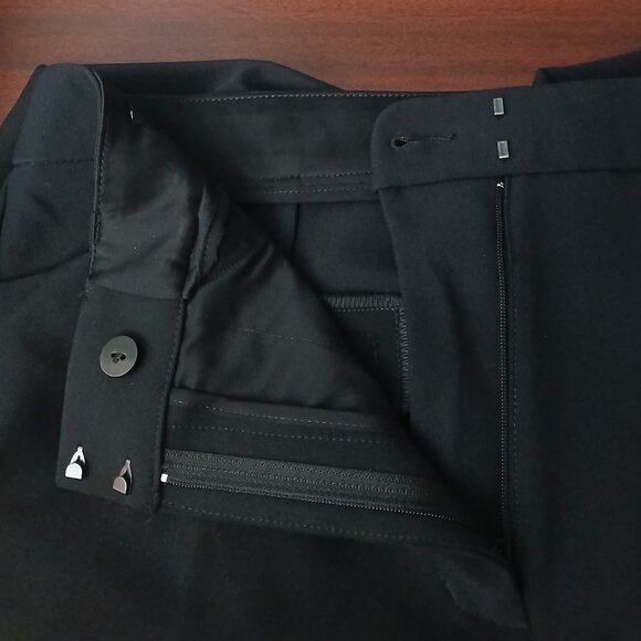 NWT Express Editor Pants 12 Black Twill High Rise Skinny - Picture 7 of 9